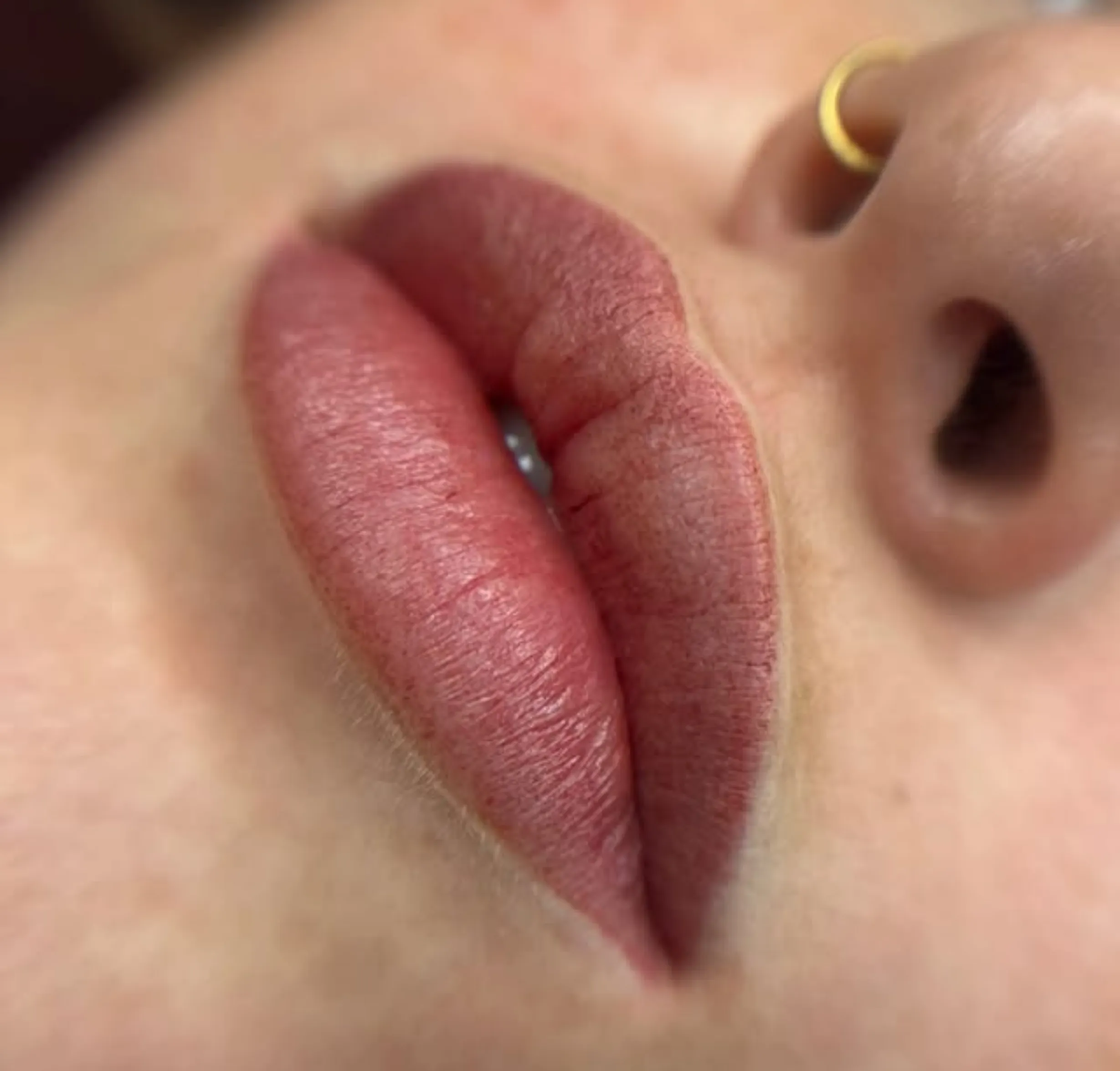 lip blushing illusion of fullness