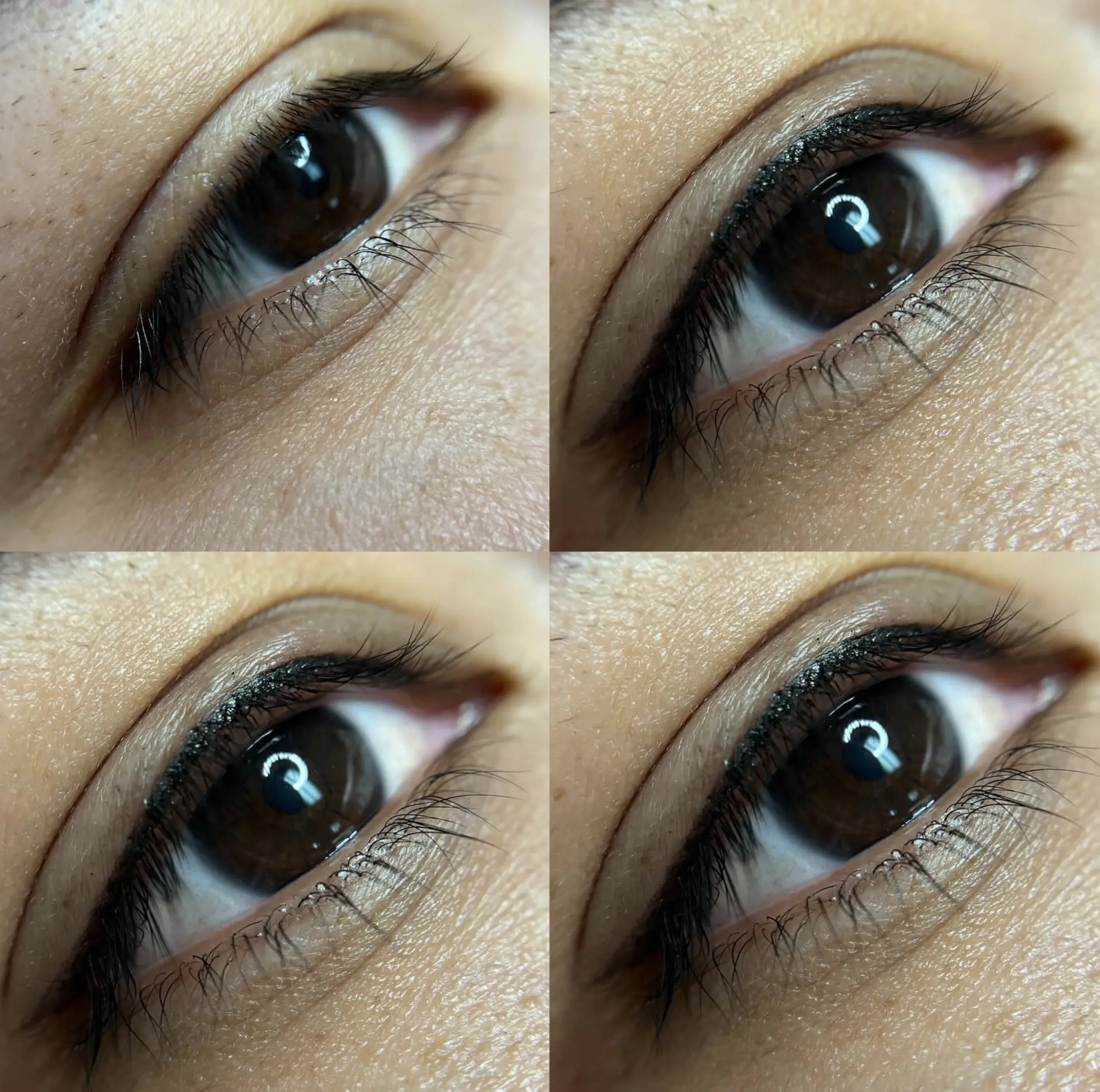 Permanent eyeliner