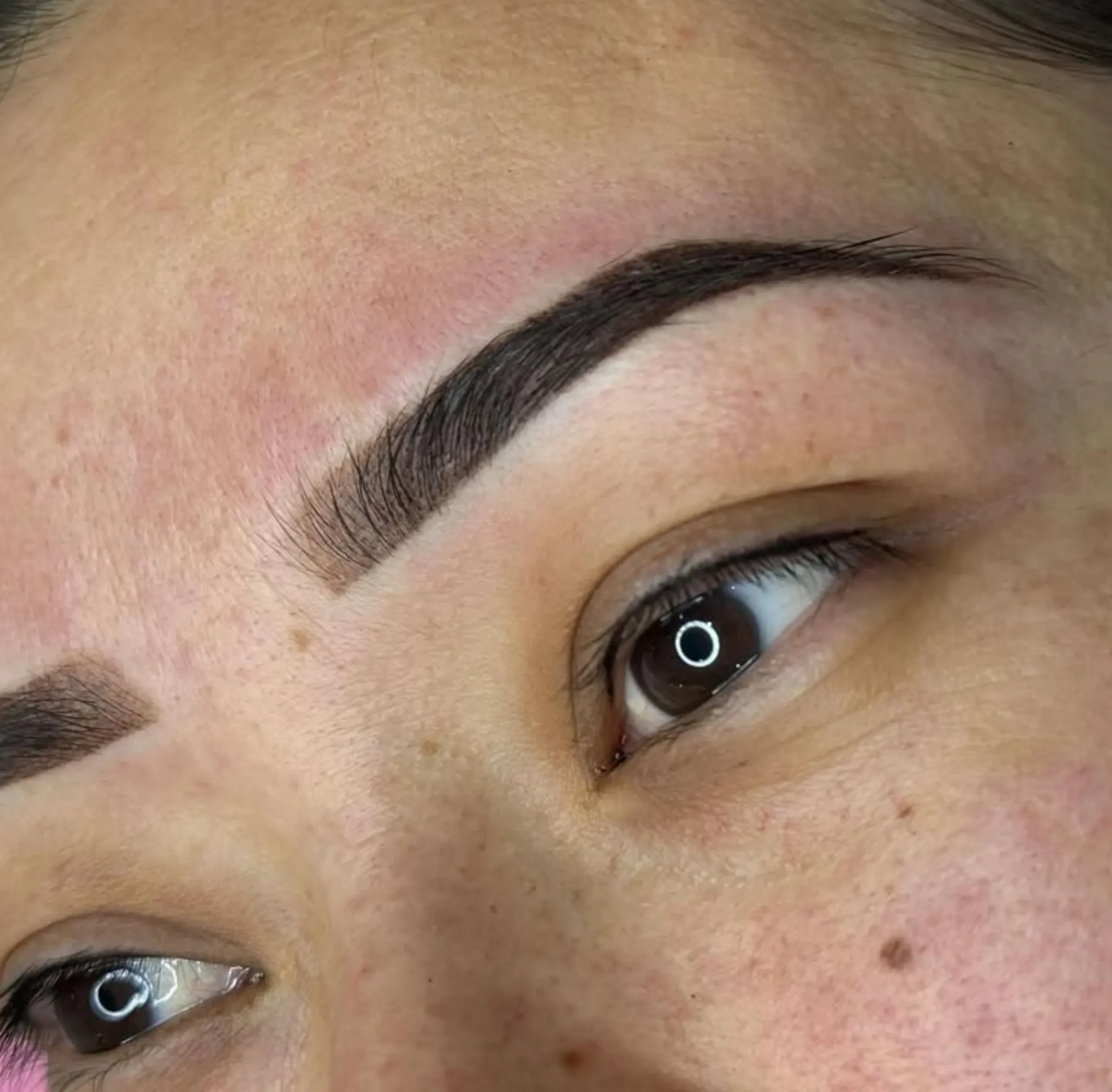 PMU pigment retention mature skin