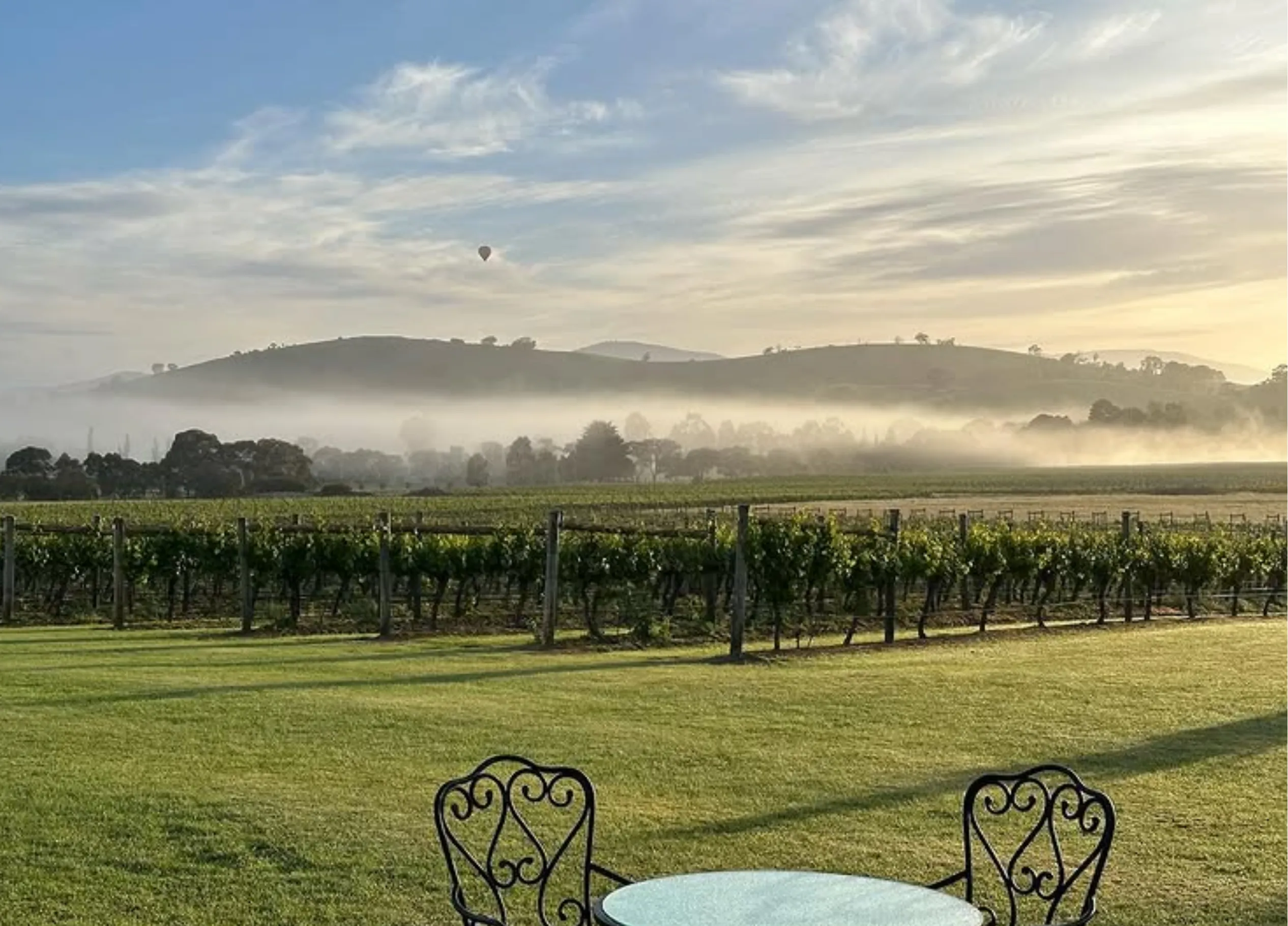Yarra Valley vineyard calendar